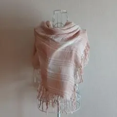 TOPKAPI チェック柄ピンクストール