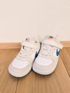 Nike13cm ベルト付きスニーカー ホワイト/ブルー