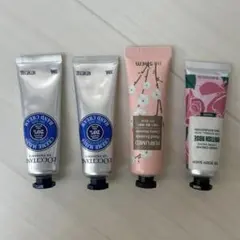 ハンドクリーム 4本セット まとめ売り 新品未開封3点＋美品1点 ロクシタンなど