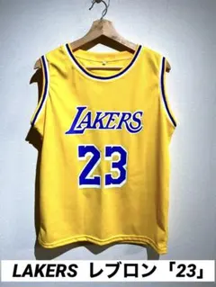【Lサイズ】LAKERS レブロン・ジェームズの背番号「23」