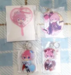 すとぷり　さとみ　アクリルキーホルダー　うちわ