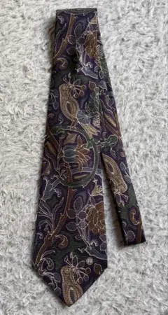 T*o様 Dunhill（ダンヒル）　ネクタイ　紫系　1