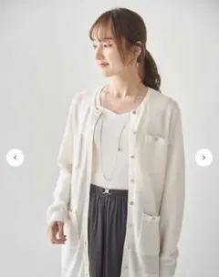 【新品未使用】ルーニィ　メッシュカーディガンアンサンブル