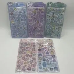 【正規品】うるちゅるポップシール サンリオ 5種セット