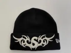 美品　Supreme × New Era　Tribal　S Logo Black