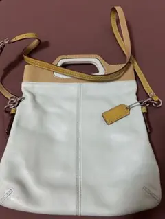 COACH ショルダーバッグ レザー バイカラーのサムネイル