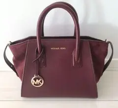 MICHAEL KORS バーガンディ ショルダーバッグ