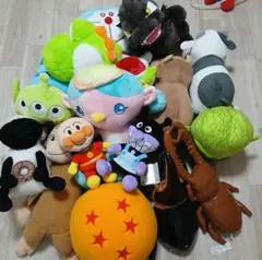 キャラクターぬいぐるみ マスコット 16点 まとめ売りのサムネイル