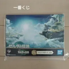 ゼルダの伝説 キャンバスボード 1枚 BANDAI　一番くじ