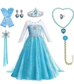 仮装　コスプレ　パーティー　エルサ風