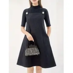 FOXEY NY 42 Dress Mathias インディゴ