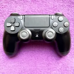 PS4コントローラー 純正 2J ジェットブラック E6x-8 【超美品】