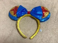 ディズニー　ミニーカチューシャ スパンコール