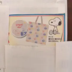 スヌーピートートバック　ビーグルスカウト柄限定非売品新品