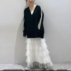 LOWRYSFARM フリルチュールスカート