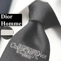 Dior Homme ディオールオム ネクタイ 美品 ナロータイ 黒 エディ期のサムネイル