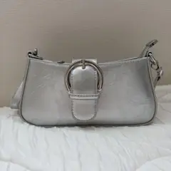 バックル付き ミニショルダーバッグ