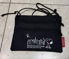 ⭐️美品！マンハッタンポーテージ　スヌーピー　サコッシュ　ポーチ