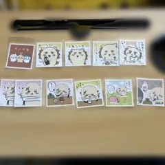 ちいかわ あつめてシールガム他 11枚セット
