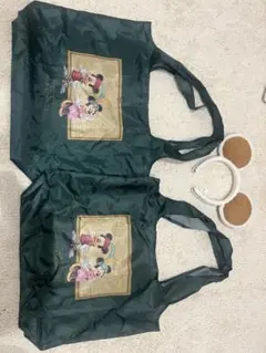 ディズニーシー　ミラコスタエコバッグ（2個）＆カチューシャ