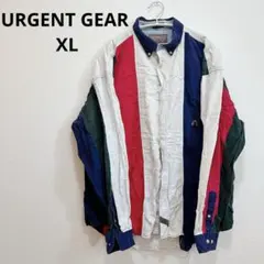 URGENT GEAR マルチカラーシャツ 【XL】 長袖 シャツ