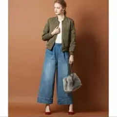 【新品】ティティベイト 中綿MA-1 カーキ Mサイズ