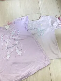 マザウェイズ　Tシャツ　2枚　パープル　ピンク　90cm