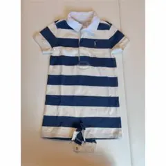 美品 Ralph Lauren ボーダー ロンパース 12M/80cmのサムネイル