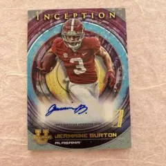 NFL topps JERMAINE BURTON auto bowman