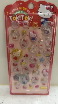 3Dシール　キティ