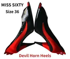 MISS SIXTY ミスシックスティ Y2K デビルヒール パンプス 36のサムネイル
