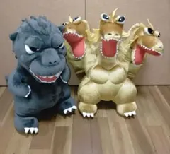 しまむら ゴジラ デストロイア ぬいぐるみ クッション 特大 約55cm