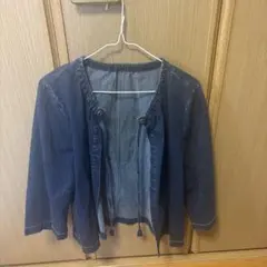 ダークブルーデニムジャケット