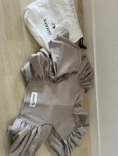 Konny 抱っこ紐 Lサイズ ベージュ 収納袋付き