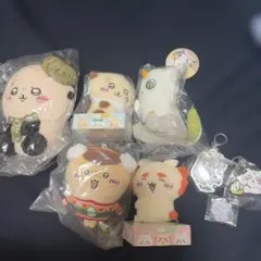 ちいかわ ラッコ　くりまんじゅう　あの子　ぬいぐるみ マスコット まとめ売り
