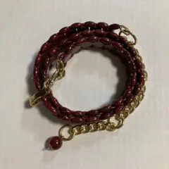 レディース　おしゃれベルト　木製