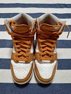 Nike ハイカットスニーカー ブラウン/ホワイト