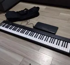 折りたたみ　電子キーボード ピアノ　キャリングケース付き