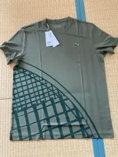 LACOSTE SPORT ラコステ　スポーツ Tシャツ オリーブ 新品のサムネイル