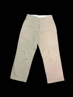 40s メタルボタン チノパン us army M-41 カーキ