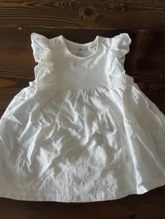 H&M オーガニックコットン ワンピース 6-9M