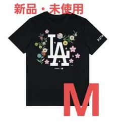 【新品・M】ドジャース×村上隆 限定コラボTシャツ ブラック