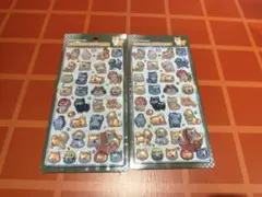 正規品　柴犬　和柄　ボンボンドロップシール　2点セット