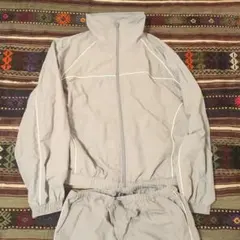 【美品】H＆М　トレーニングウエア　パンツセット　グレー