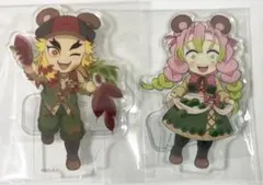 鬼滅の刃 実りの秋まつり アクリルスタンド 煉獄杏寿郎 甘露寺蜜璃