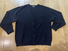 GU カーディガン　黒　L