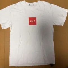 HUF ホワイトボックスロゴ Tシャツ M