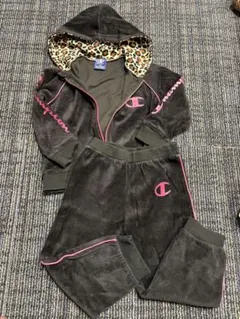 Champion ジャージセット 110 ブラック