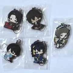 刀剣乱舞 ラバーストラップ 5点セット