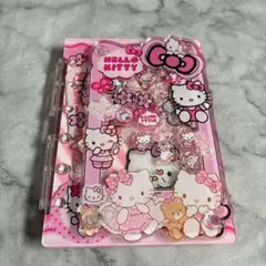 しゃかしゃかノート シール帳 キティちゃん A6サイズ